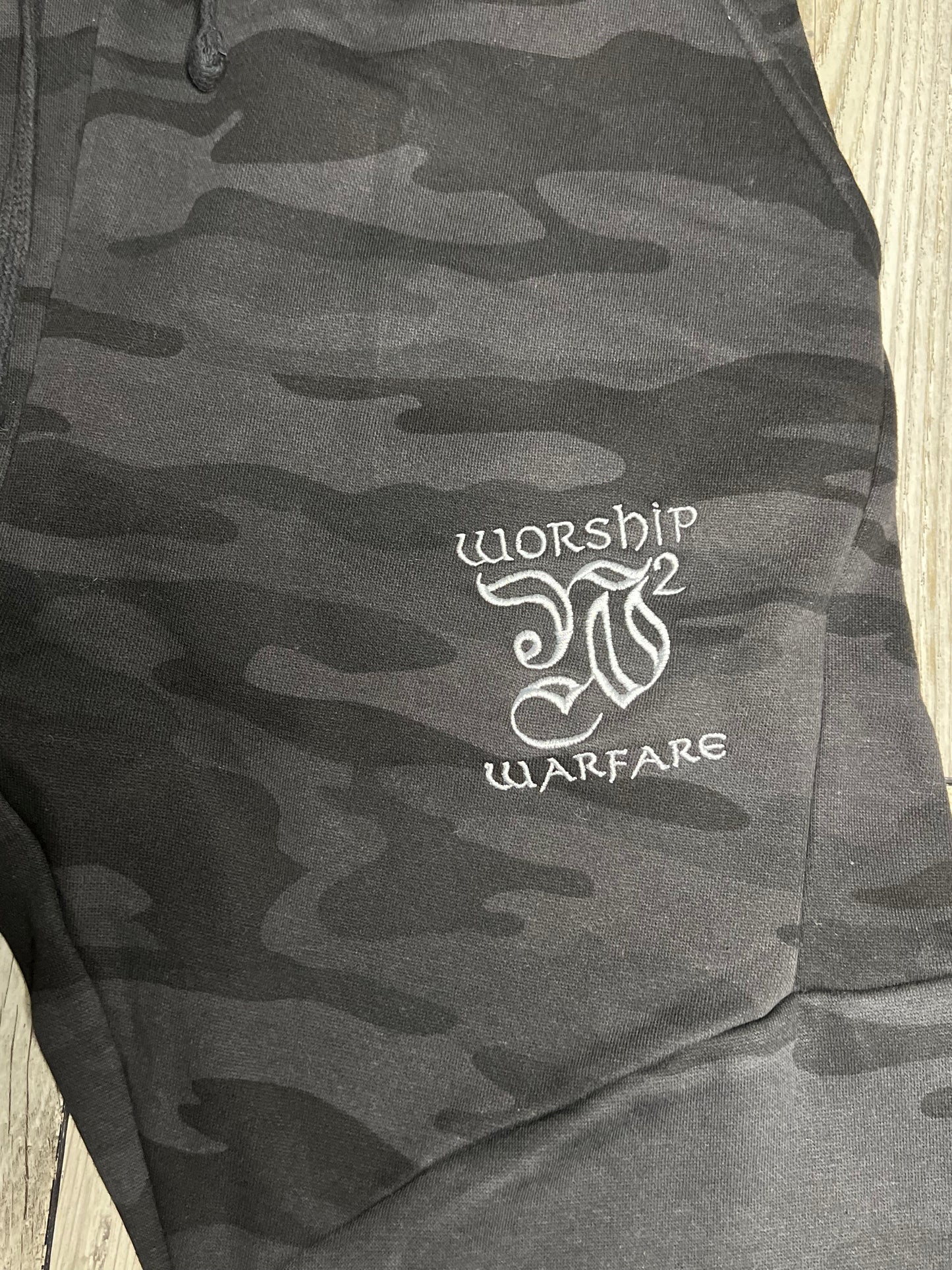 Heavyweight Worship Warfare Camo Jogger Suit Set